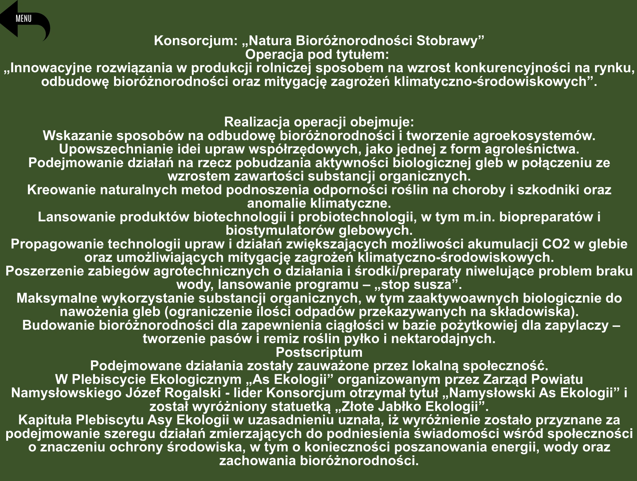 Bioróżnorodność Stobrawy